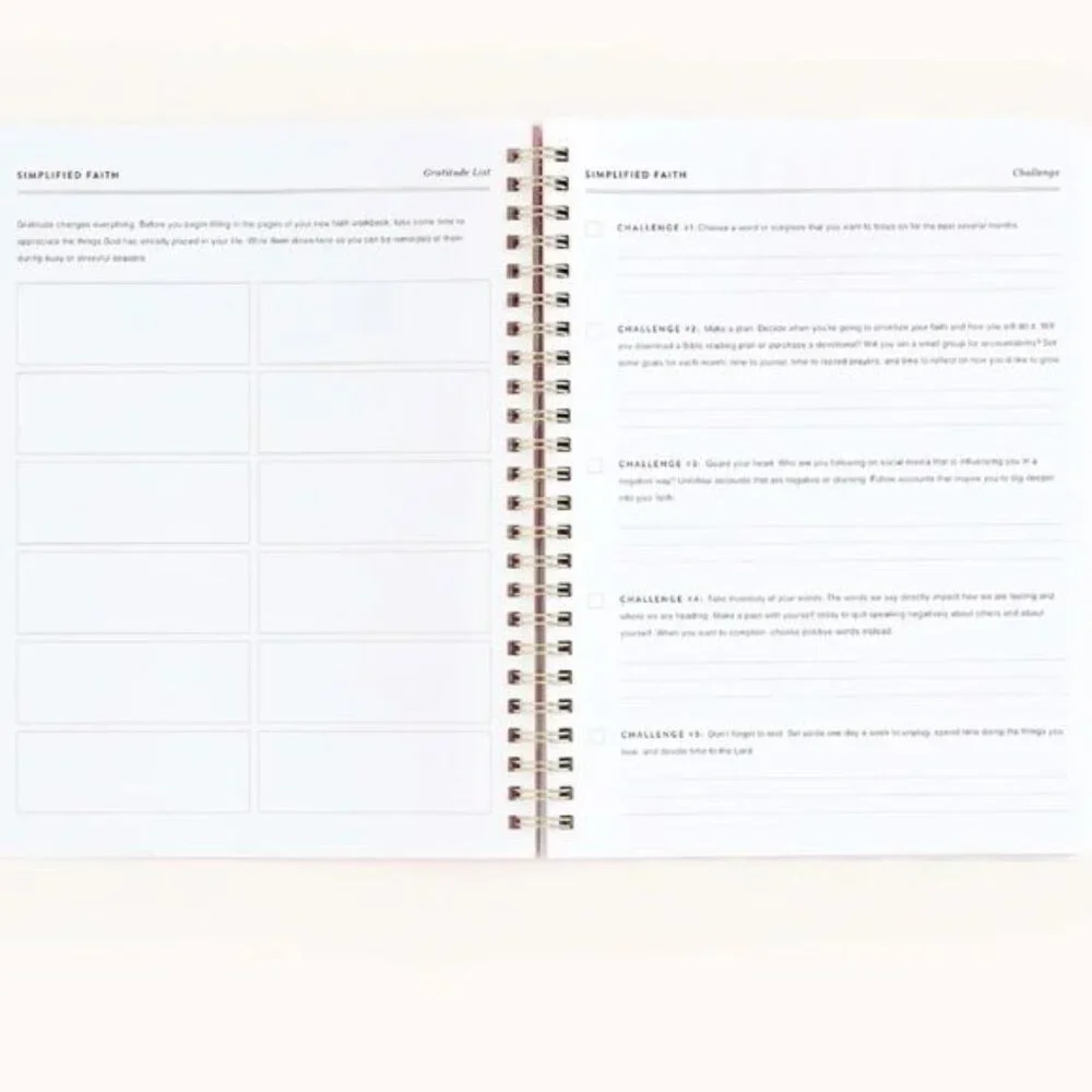 Simplified by Emily Ley Bees in Bloom Planner Pouch and Faith Workbook NWT